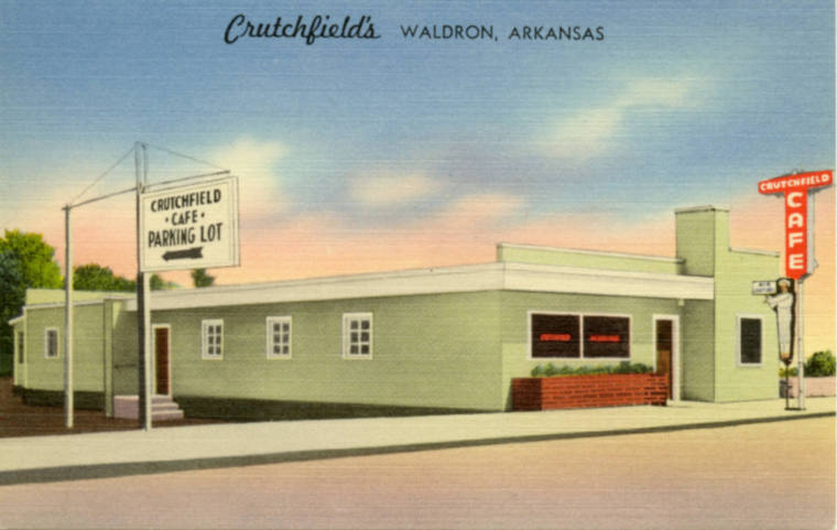 AR Eateries - Crutchfield's Cafe, Waldron