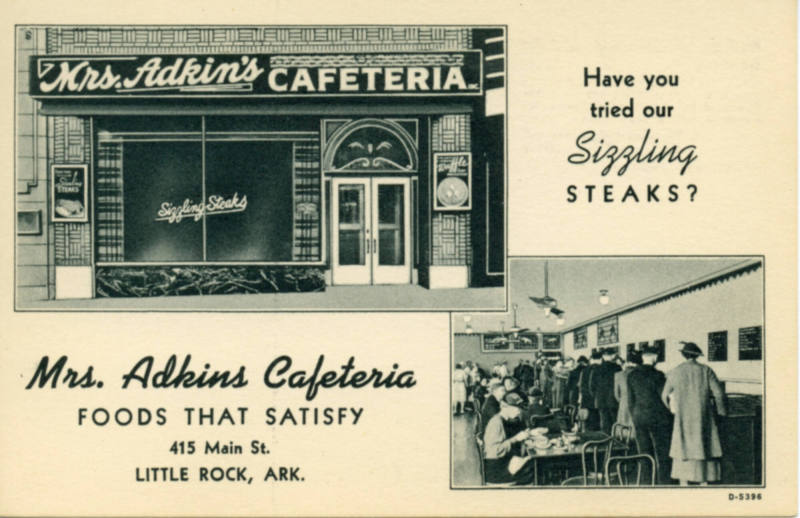 AR Eateries - Mrs. Adkins Cafeteria, Little Rock