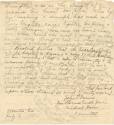 Broach collection - handwritten copy of writing about Dr. Broach