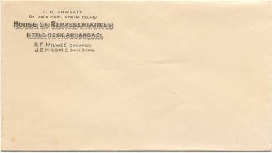 AR Politics - Thweatt envelope