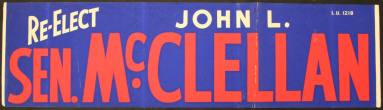 McClellan bumper sticker