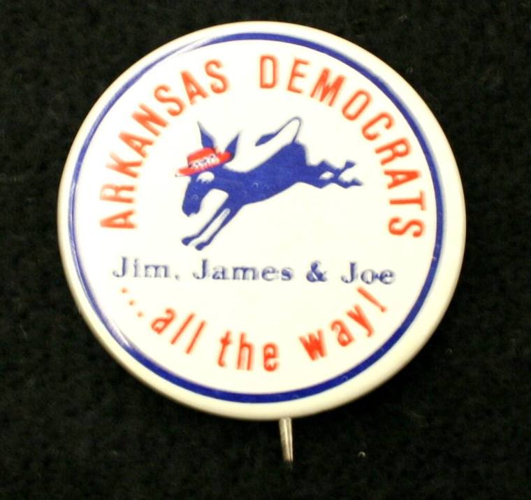 Democratic pin