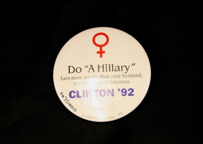 Clinton button