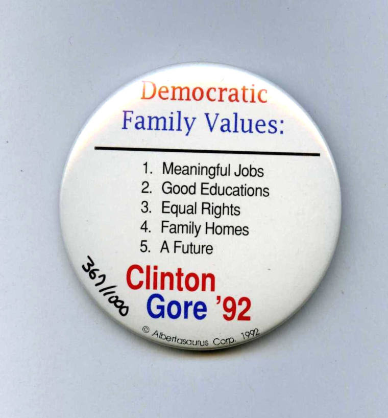 Clinton button