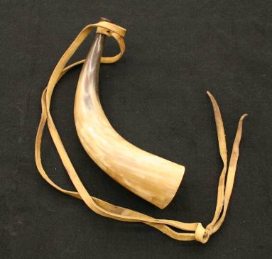 Gov. Bailey's powder horn