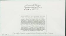 1992 Commemorative Clinton envelope