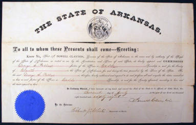 commemorative certificate
