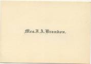 calling card
