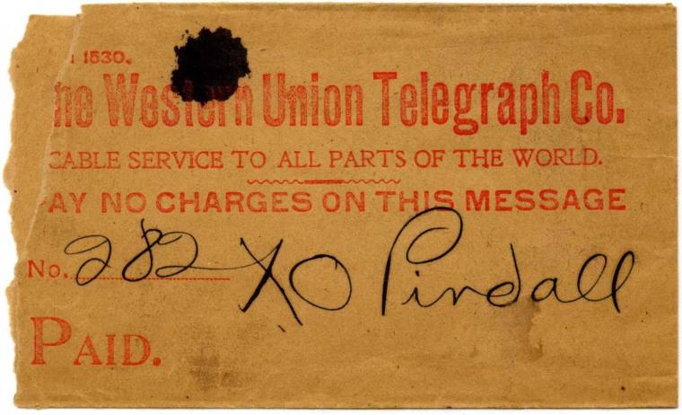 telegram envelope