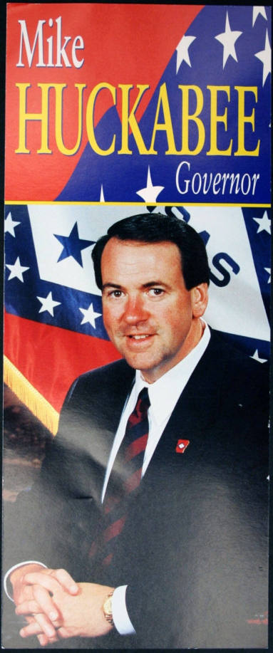 Handbill, Political - Governor Mike Huckabee