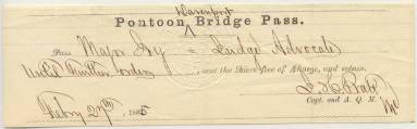 Pontoon Bridge pass - Joy