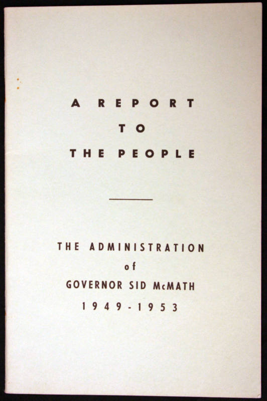 McMath report to the People