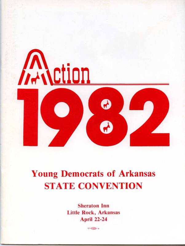 Young Democrats of AR program booklet