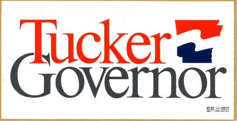 Sticker, Bumper - Jim Guy Tucker Gubernatorial