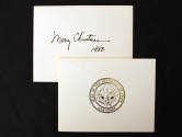 Christmas card to Gov. White