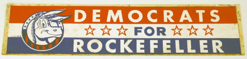 Rockefeller bumper sticker