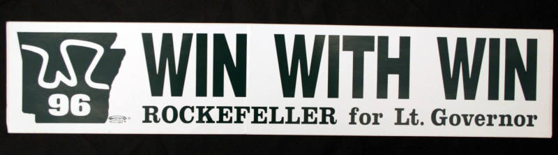 Rockefeller bumper sticker