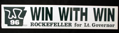 Rockefeller bumper sticker