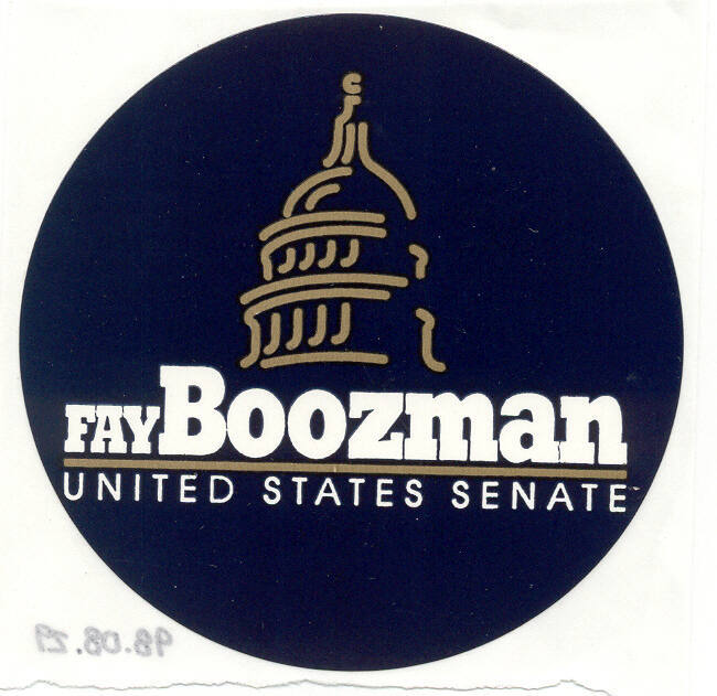 Boozman campaign sticker