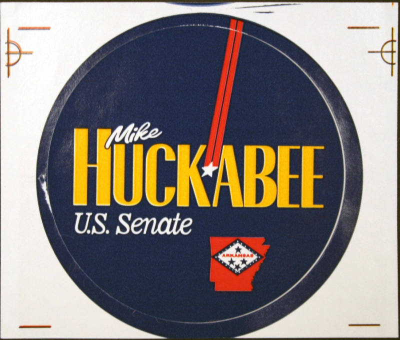 Sticker, Campaign - Mike Huckabee Senatorial