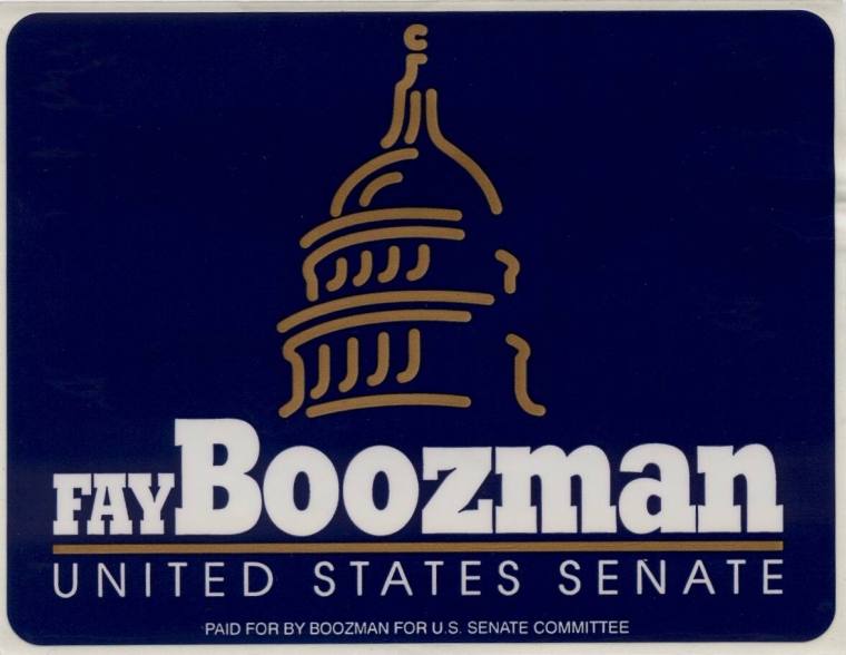 Boozman political sticker