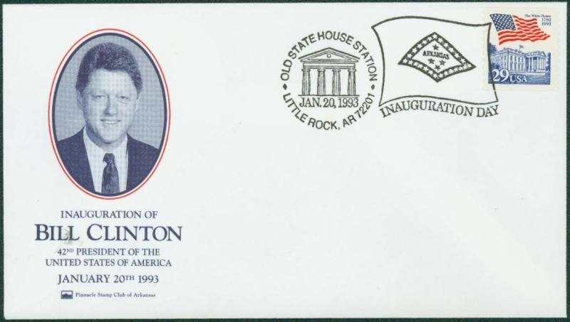 Cover, Commemorative - President Bill Clinton