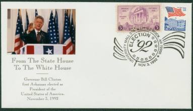 Clinton commemorative cover