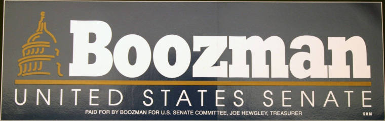 Boozman bumper sticker