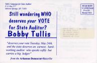 political handbill - Bobby Tullis