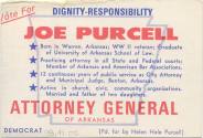 campaign card - Joe Purcell