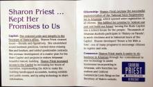 campaign booklet - Sharon Priest