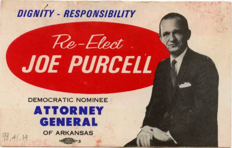 campaign card - Joe Purcell