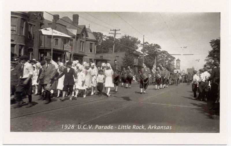 1928 Little Rock UCV Reunion Postcard