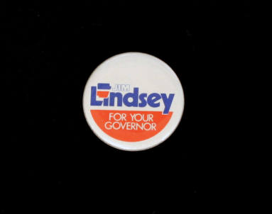 Jim Lindsey campaign button