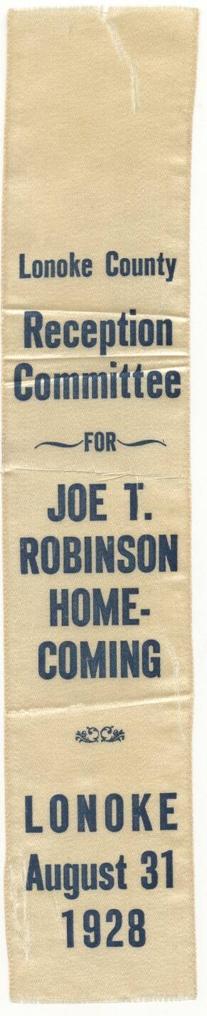 political ribbon - Joe T. Robinson