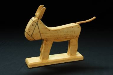 Donkey, Carved Wooden - Governor Orval Faubus