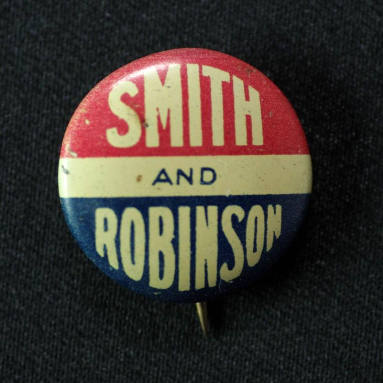 Button, Campaign - Al Smith/Joe T. Robinson