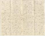 Civil War letter