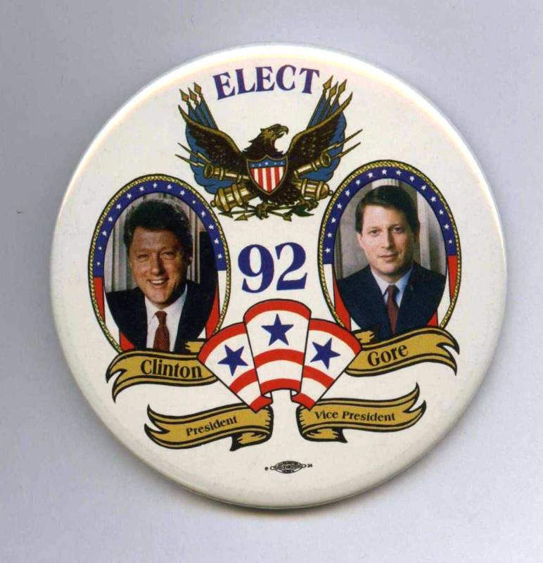 Button, Campaign - Bill Clinton Presidential