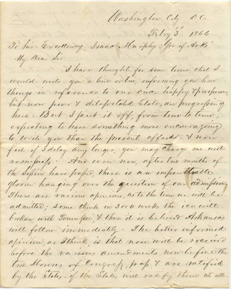 Isaac Murphey letter collection