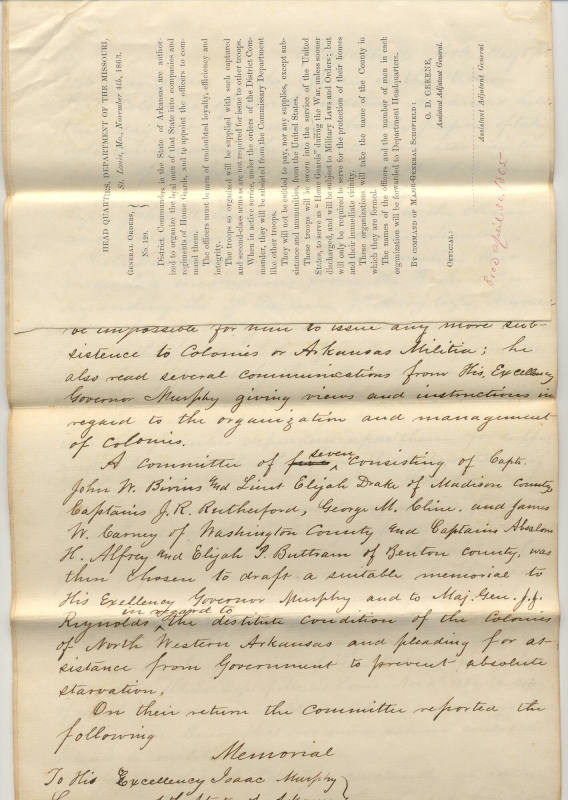 Isaac Murphey letter collection