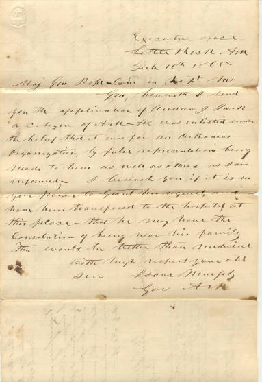 Isaac Murphey letter collection