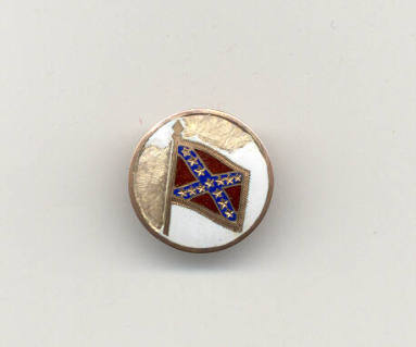 Confederate button