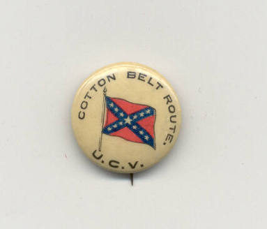 U.C.V. Reunion button - Cotton Belt route