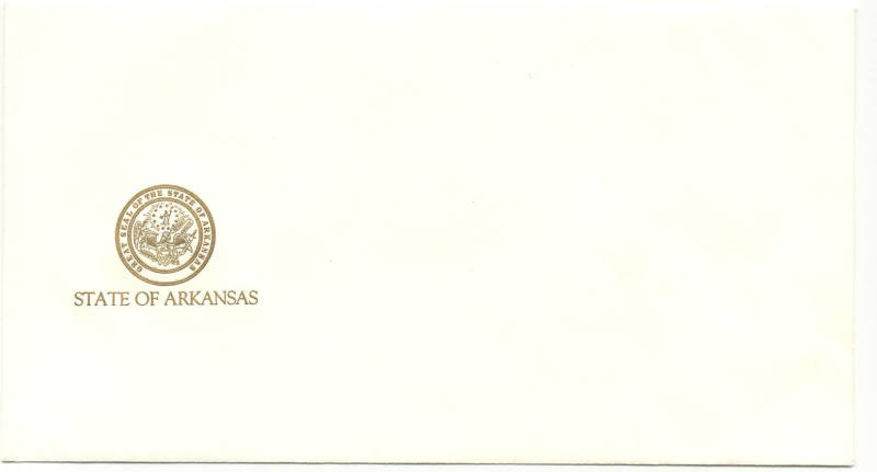 Stationery, Envelope - Governor Frank White