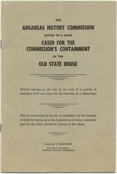 Booklet - about Old State House
