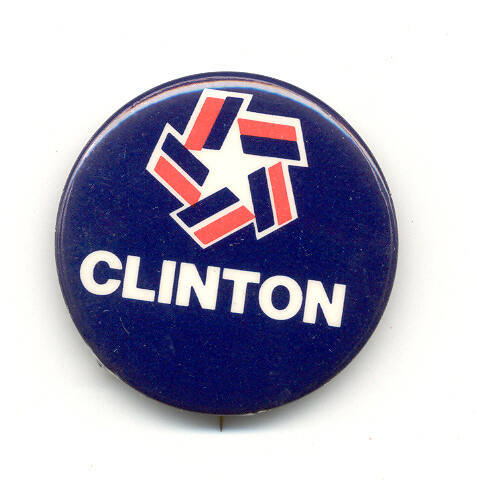 Button, Campaign - Governor Bill Clinton