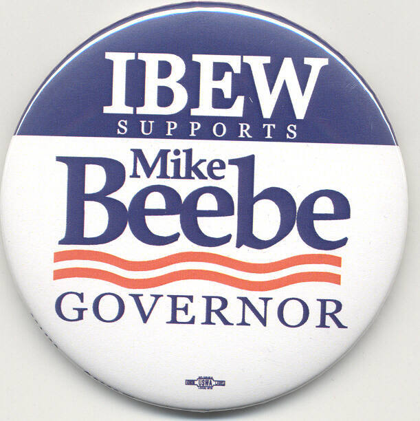 Button, Campaign - Mike Beebe Gubernatorial