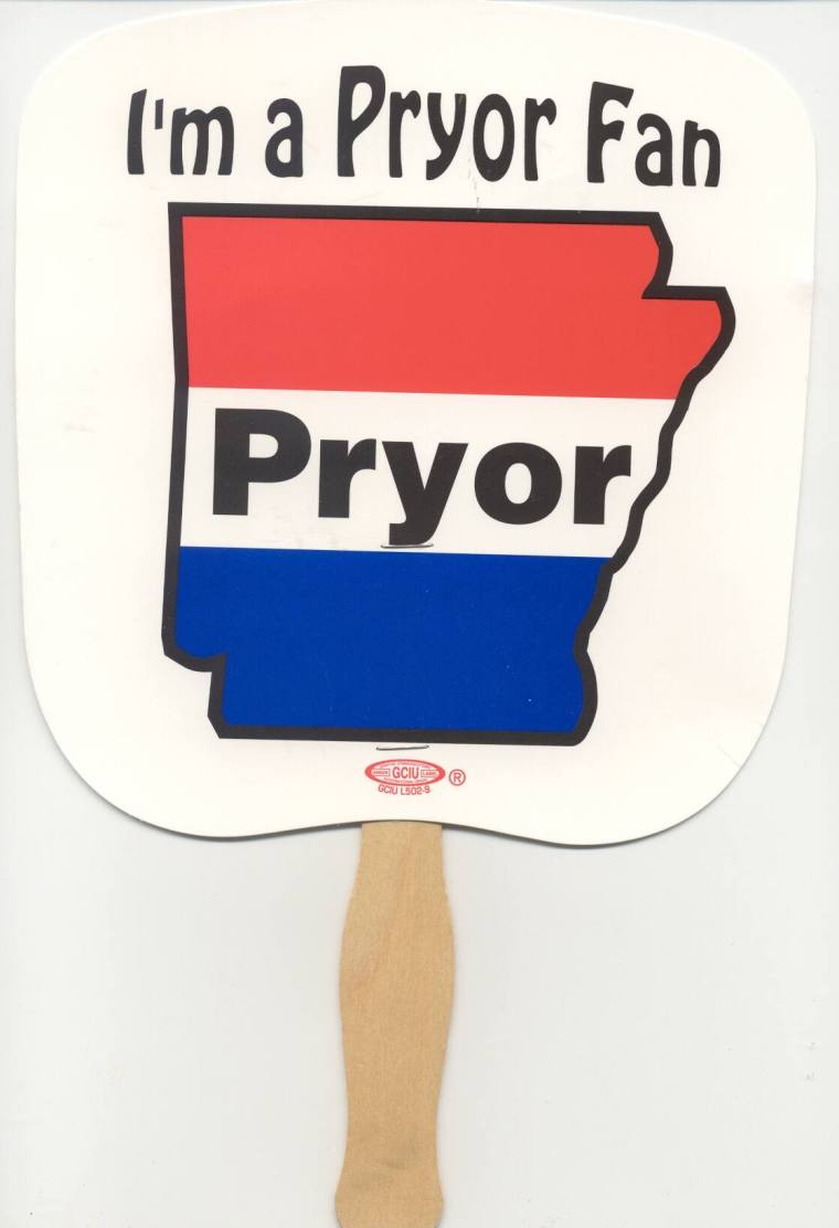 Pryor campaign fan