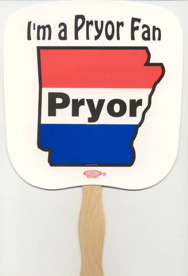 Pryor campaign fan